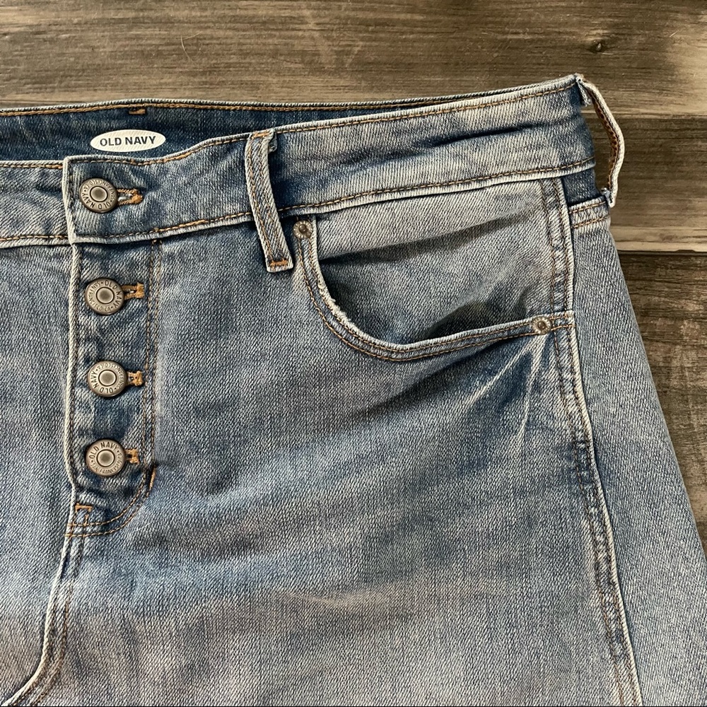 Old Navy jean skirt. - Picture 4 of 4